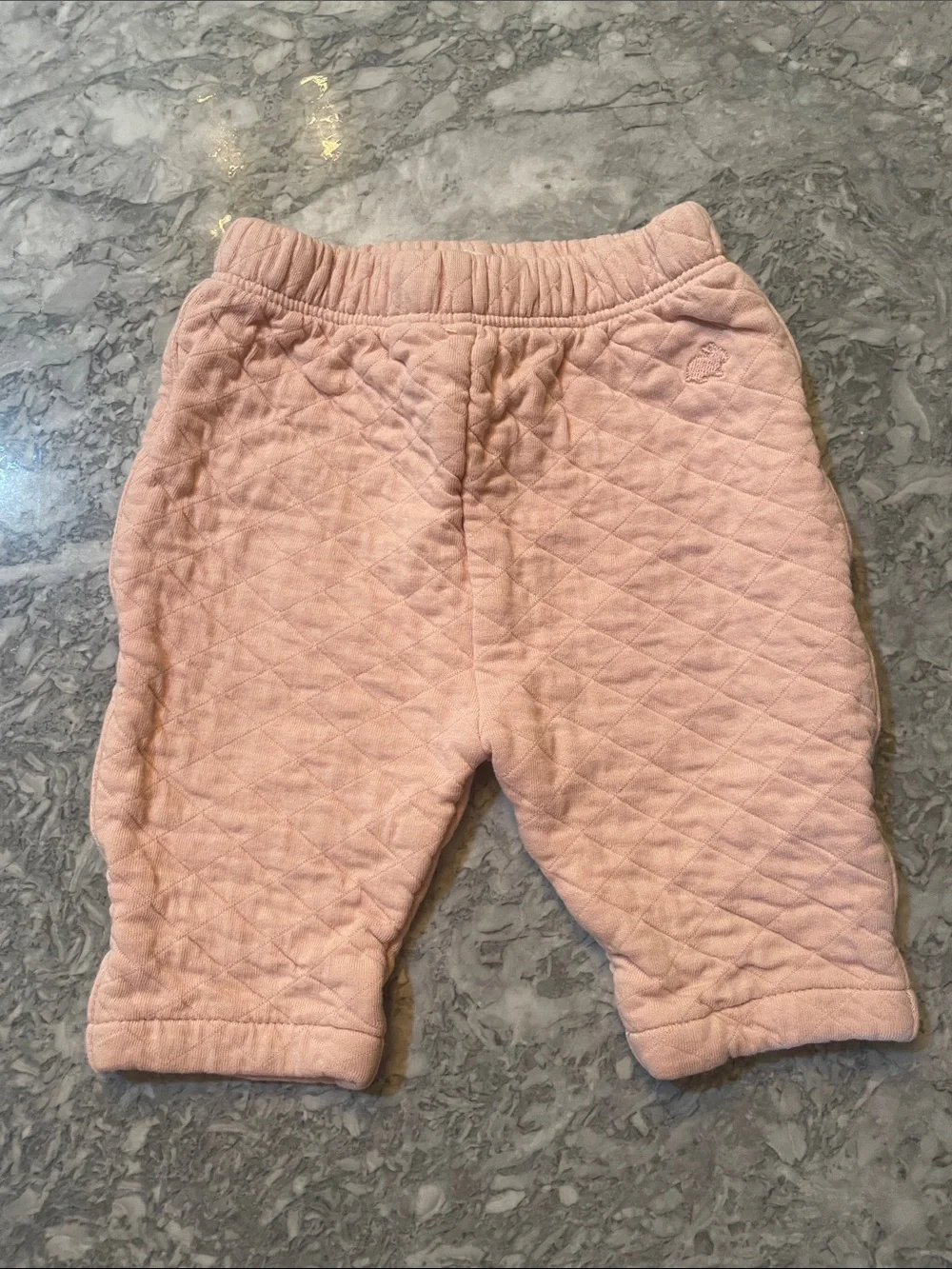 Quilted Pink Newborn Baby Matching Set